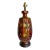 1960s Mid-Century Modern Ceramic Glazed Pottery Lava Table Lamp For Sale