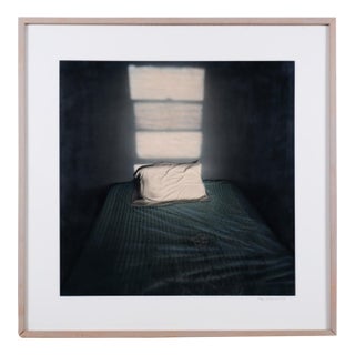 1979 Richard d'Amore "Bed Pillow" Original Photograph Art Gallery Wood Framed & Matted and Behind Plexiglass For Sale
