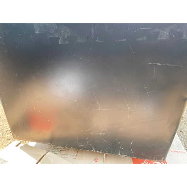 Vintage Mid Century Art Metal Executive Desk For Sale - Image 9 of 13