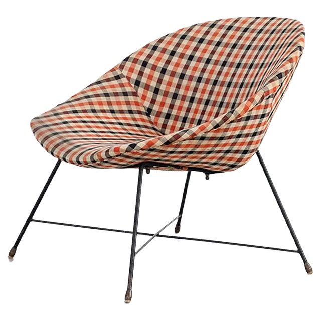 Armchair by Augusto Bozzi for Saporiti, 1950s For Sale