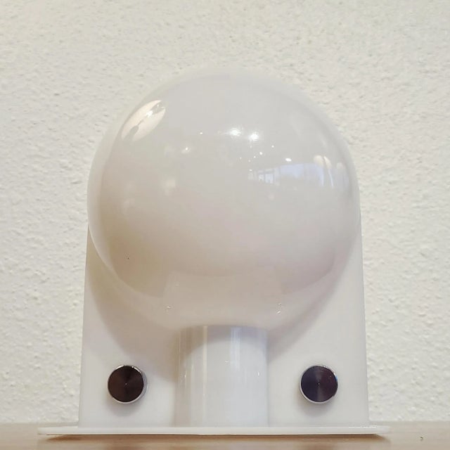 1970s 'Sirio' Table/Wall Lamp by Sergio Brazzoli & Ermanno Lampa for Guzzini (Italy) For Sale - Image 5 of 10