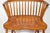 Late 19th Century Solid Wood English Country Armchair Windsor Carver Elbow Chair For Sale - Image 10 of 13