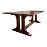 Trestle Table - Milling Road by Baker Furniture For Sale