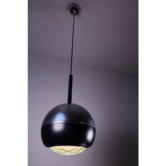 Metal Pendants with Diamond Glass from Stilnovo, 1960s, Set of 2 For Sale - Image 7 of 11