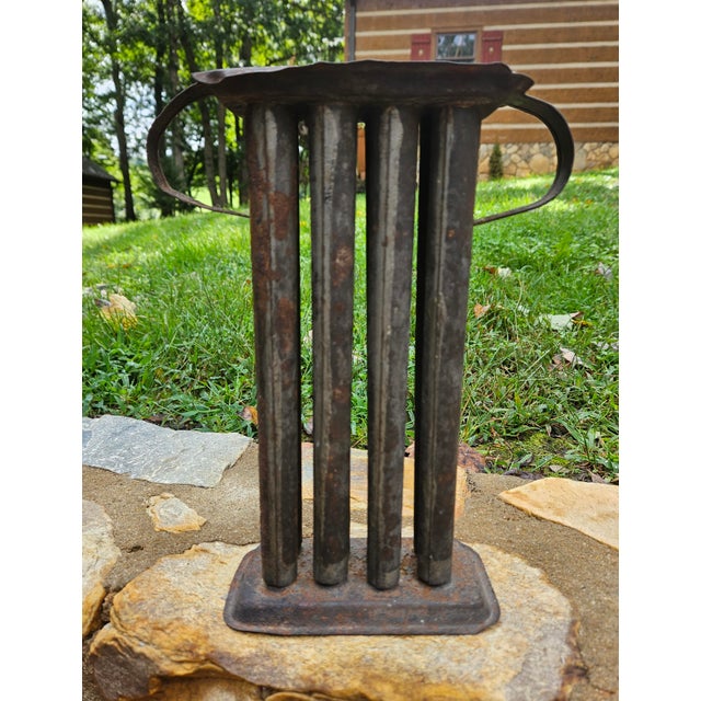 Late 19th Century Mid 1800 2 Handled Candle Mold For Sale - Image 5 of 11