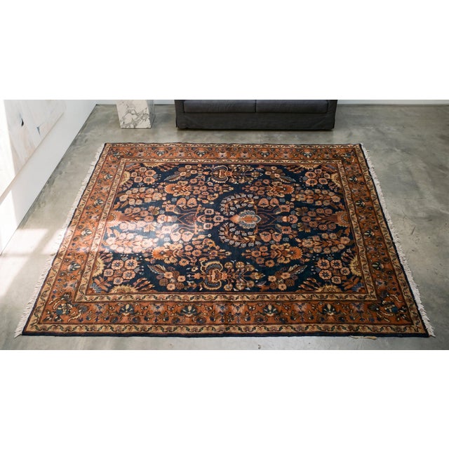 Early 20th Century Persian Sarouk Carpet For Sale - Image 11 of 12