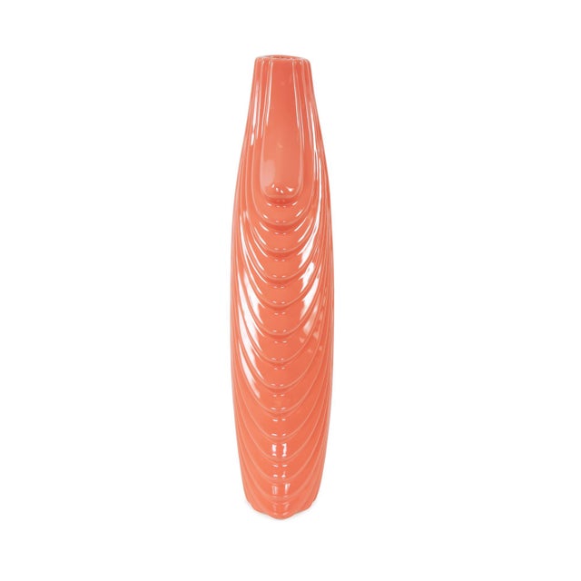 Contemporary Coral Reef Vase- Short For Sale - Image 3 of 10