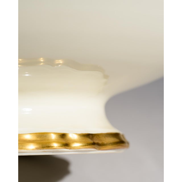 Art Deco Revival Chippendale Porcelain Bowl with Paradise Bird Decoration from Rosenthal, Germany, 1960s For Sale - Image 9 of 11