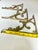 Antique Brass Ornate Victorian Leaf 6" X 8" Cistern & Shelf Brackets - Set of 3 For Sale - Image 10 of 12