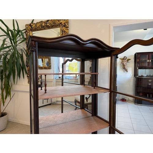 Antique Biedermeier Display Cabinet, 1865 For Sale - Image 15 of 18