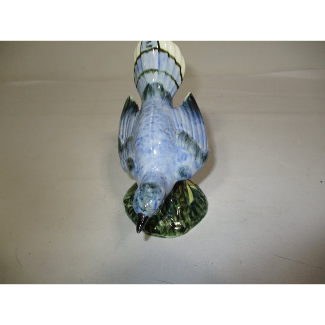 1940s Stangle Pottery Blue Bird For Sale - Image 5 of 11