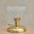 1950s Petite Italian Brass + Murano Glass Table Lamp - 2 Available For Sale - Image 4 of 13