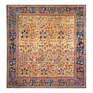 Antique Sarouk Persian Rug For Sale