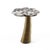 Palm Side Table in Calacatta Viola Marble and Brass by InsidherLand For Sale - Image 11 of 11