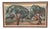 Britta Krüger, Large Landscape with Trees, 1960s, Oil on Canvas, Framed For Sale