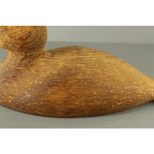 Early 20th Century Carved Wood Duck Decoy, S. Laity Woodcarvers Lancaster, Pennsylvania For Sale - Image 12 of 17