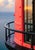 Red Lighthouse Beacon Detail, Coastal Architectural Art Print, 24″ × 36″ Reproduction For Sale - Image 4 of 7