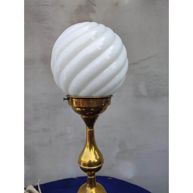 1920s Art Deco Brass Desk Lamp, 1920s For Sale - Image 5 of 8