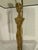 Contemporary Stunning Arteriors Home Katie Lamp (Male) Brass With Black Shade and Iron Base For Sale - Image 3 of 10