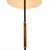 Vintage Brass and Steel Floor Lamp with Textured Shade, 1950 For Sale - Image 6 of 9