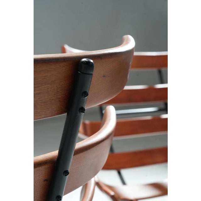 1950s Set of Costela Lounge Chairs attributed to M. Eisler and C. Hauner, Brazil, 1950s For Sale - Image 5 of 11