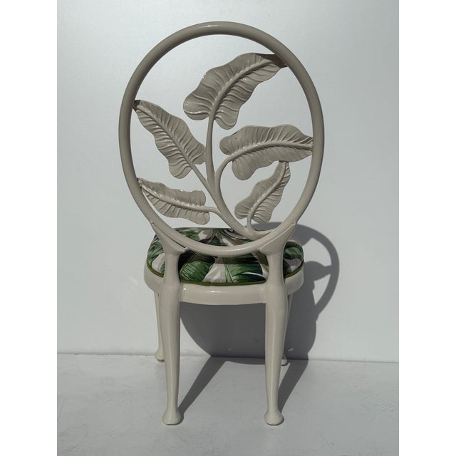 Metal 1960s Set of Aluminum Tropical Patio Chairs, 8 Pieces For Sale - Image 7 of 12