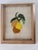 Embroidered Trio of Pears Fabric Art Wall Hanging For Sale - Image 10 of 12