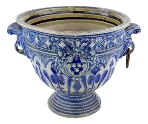 19th Century Pottery Flower Pot