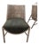 McGuire "Taru" Cane and Upholstered Dining Chair by Designer Laura Kirar For Sale