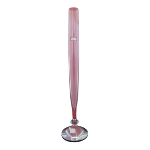 Baccarat Crystal Vega Sleek & Skinny Flower Bud Vase With Original Box Papers
