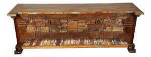 Reclaimed Teak Wood Console Table/Tv Stand.