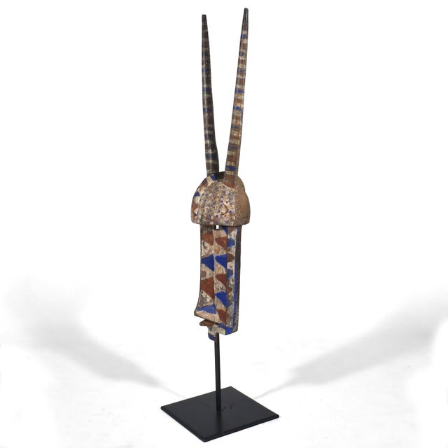 Wood Bobo Molo Mask from Burkina Faso For Sale - Image 7 of 11