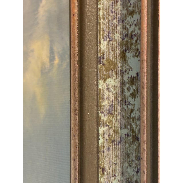 Traditional Impressionist Scene Oil Painting For Sale - Image 3 of 8