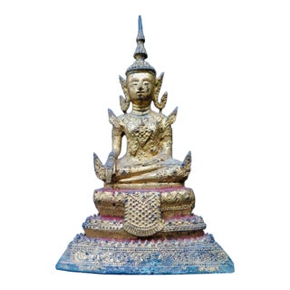 Early 20th Century Bodhisattva Bronze Sculpture For Sale