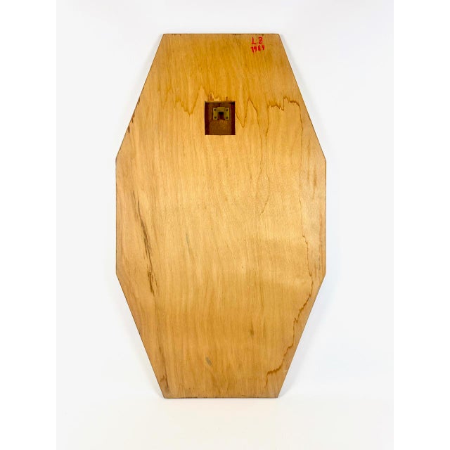 Austrian Hand-Painted Wall Mirror, 1980s For Sale - Image 10 of 11