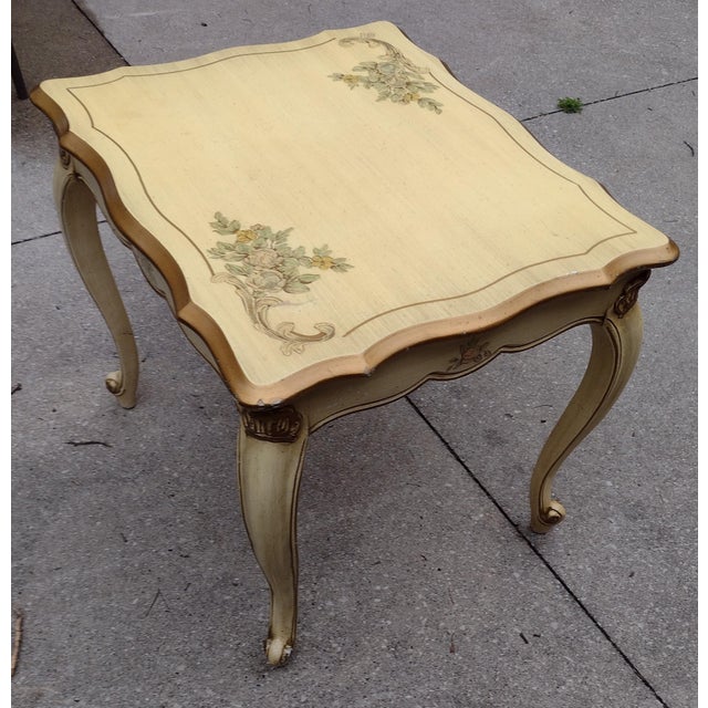 1940s Katherine Henick French Provincial Side Table Chairish