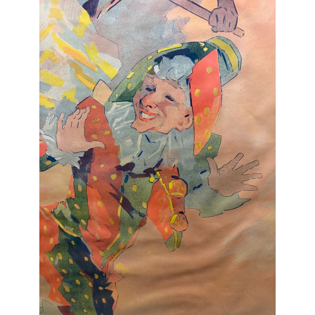 Original Jules Chéret Lithographs – “Les Arts” (1891) – Framed Pair For Sale - Image 11 of 13