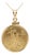 22k Gold Lady Liberty Us 10 Dollar 1/4 Oz Coin (2010) Pendant in 14k Frame For Sale