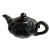 Chinese Handmade Jianye Clay Bronze Black Glaze Decor Teapot Display For Sale - Image 4 of 8