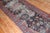 an early 20th - century worn persian runner Measure: 3'2'' x 9'11''.