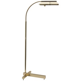 1970s Brass Floor Lamp by Casella Lighting For Sale