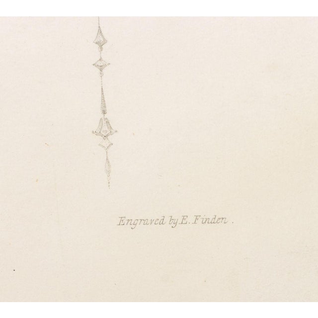 Metal After Edward Finden "Ninetta" Found Art Object For Sale - Image 7 of 10