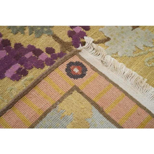Cream Sumak Rug 8' X 10' For Sale - Image 8 of 11