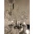 Murano Chandelier in Transparent Glass For Sale - Image 4 of 12