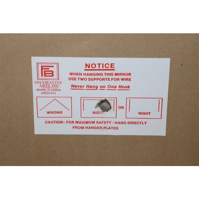 Traditional Superb Friedman Brothers Giltwood Carved Georgian Style Wall Mirror For Sale - Image 3 of 6