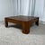 Modern Square Coffee Table in Teak-Stained Beech Veneer, 1970s For Sale - Image 16 of 16