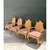 Vintage Carved Wood Leaf Back Chairs in McLaurin and Piercy “Batak” - Set of 4 For Sale - Image 9 of 12