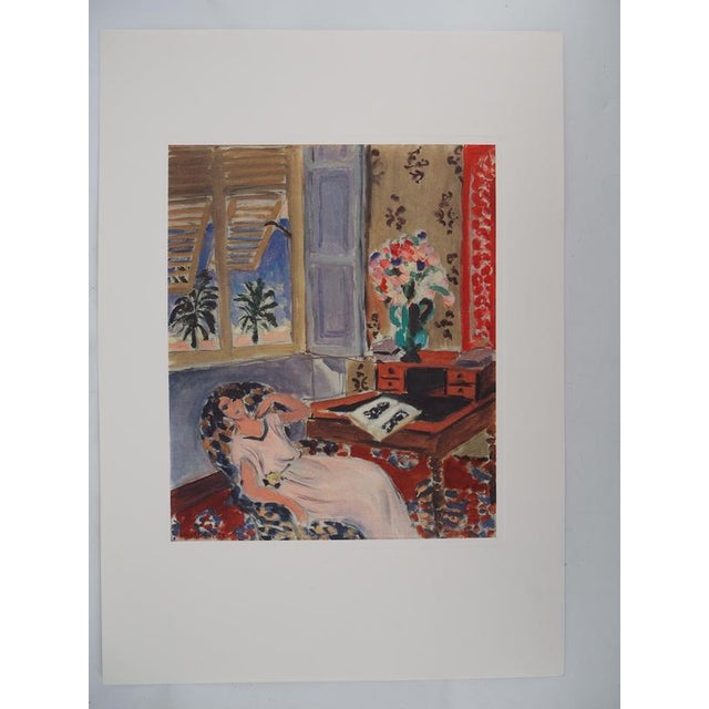 Henri Matisse, Interior View of Nice, Siesta, Lithograph For Sale - Image 5 of 5