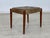 Danish Teak & Leather Stool For Sale - Image 3 of 7