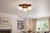 Art Deco Ceiling Lamp, Poland, 1950s For Sale - Image 6 of 6
